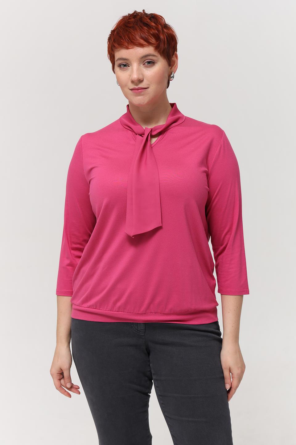 Блуза Frank Walder с завязкой фуксия