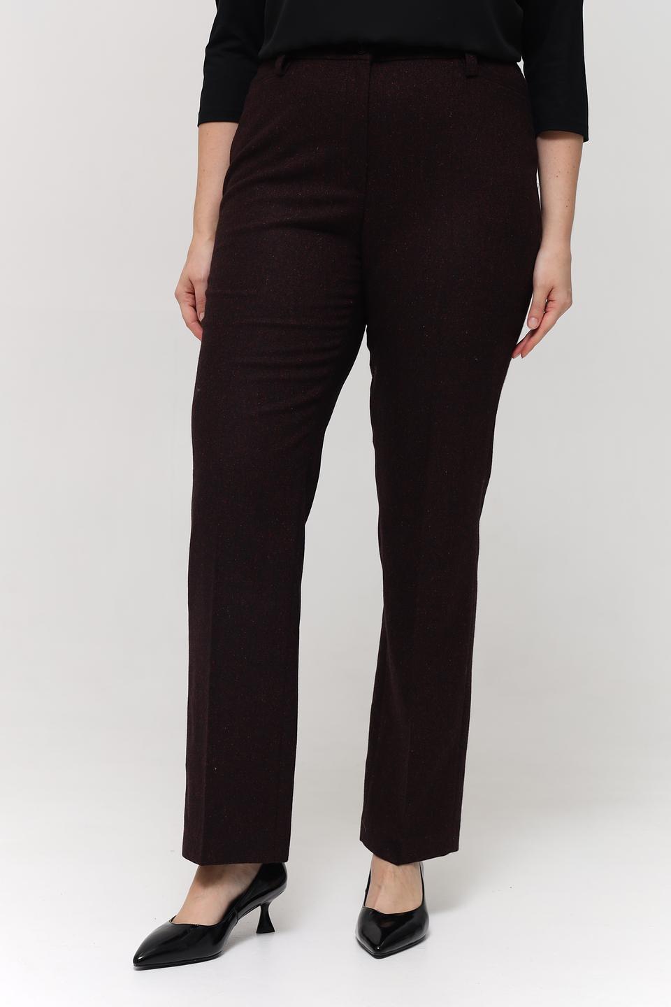 Брюки классические Gardeur бордовые