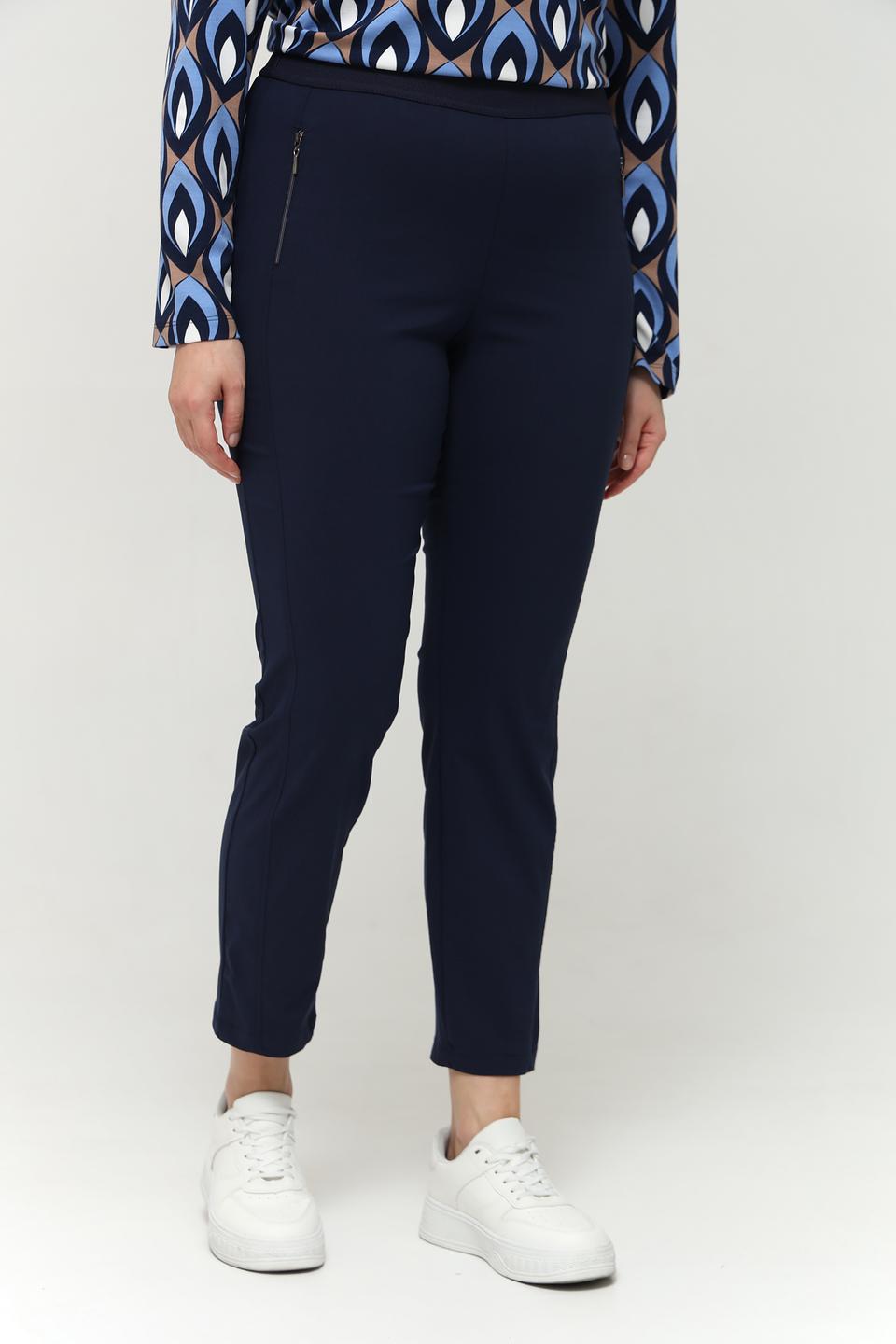 Брюки Via Appia DUE темно-синие