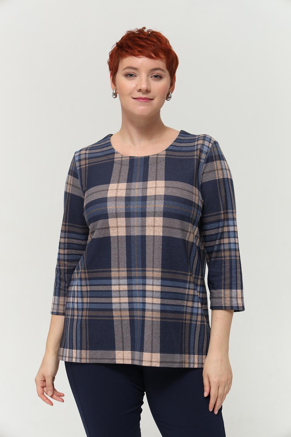 Пуловер Via Appia в клетку