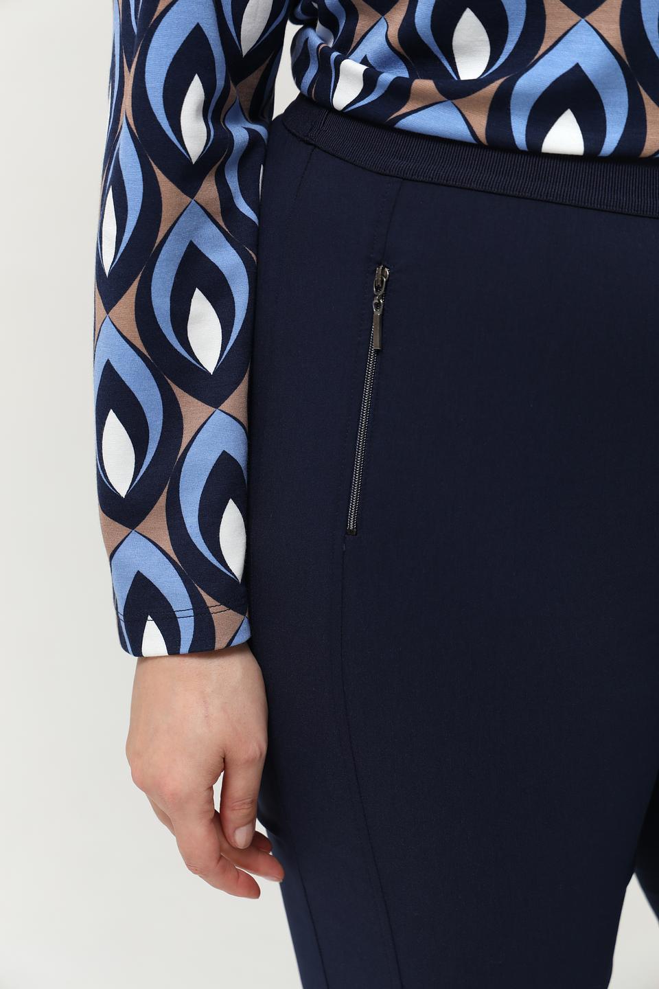 Брюки Via Appia DUE темно-синие