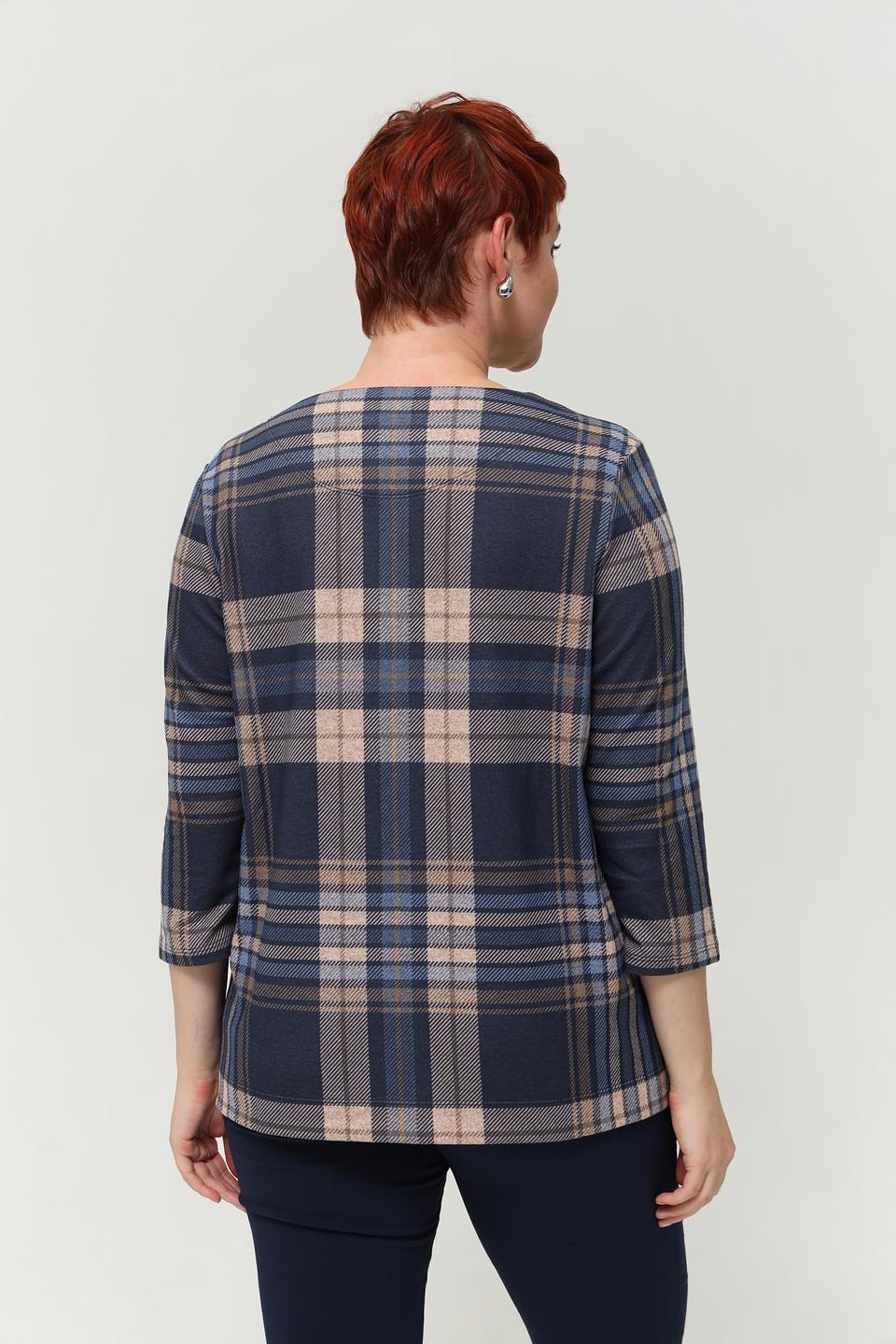 Пуловер Via Appia в клетку