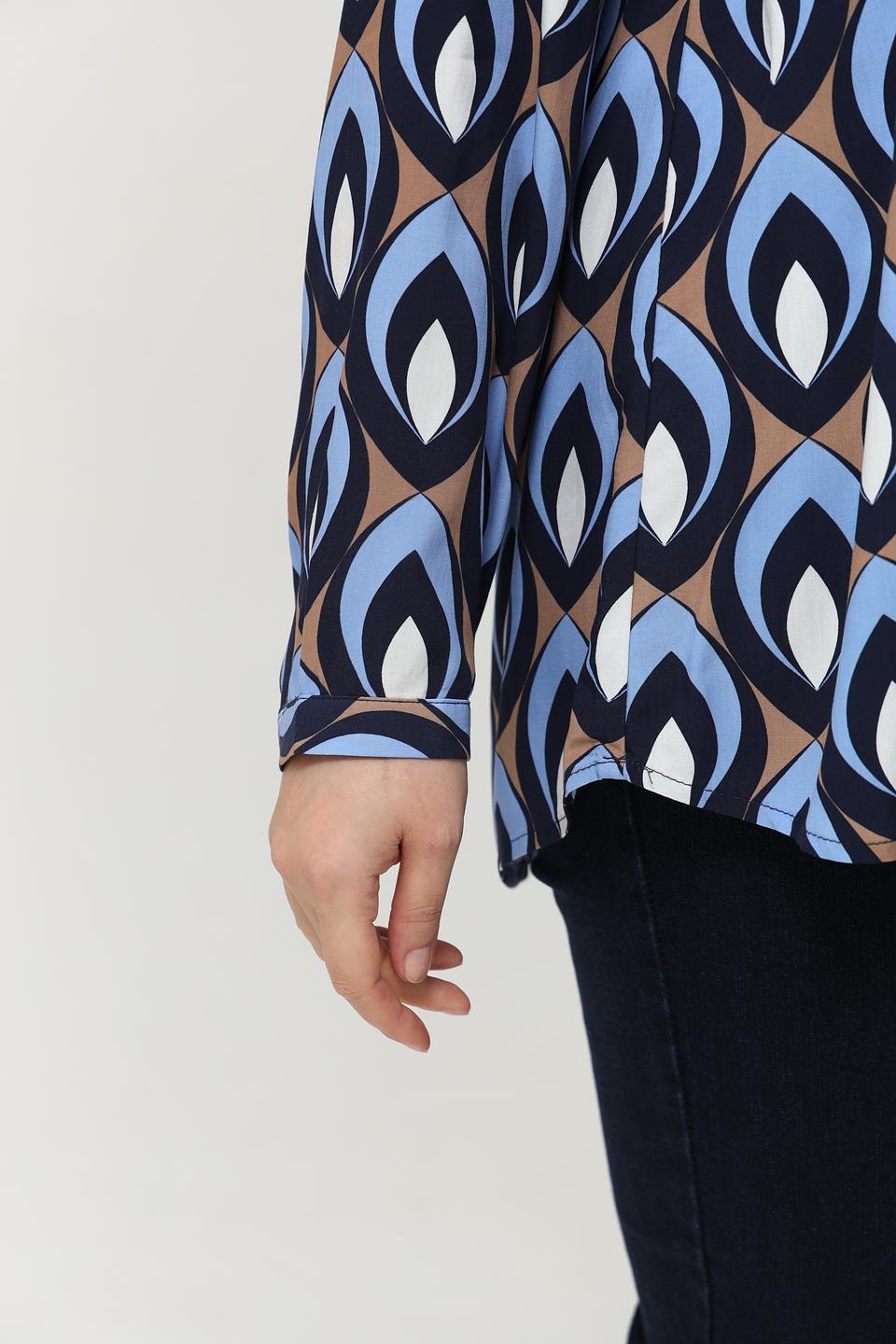 Блуза Via Appia с принтом