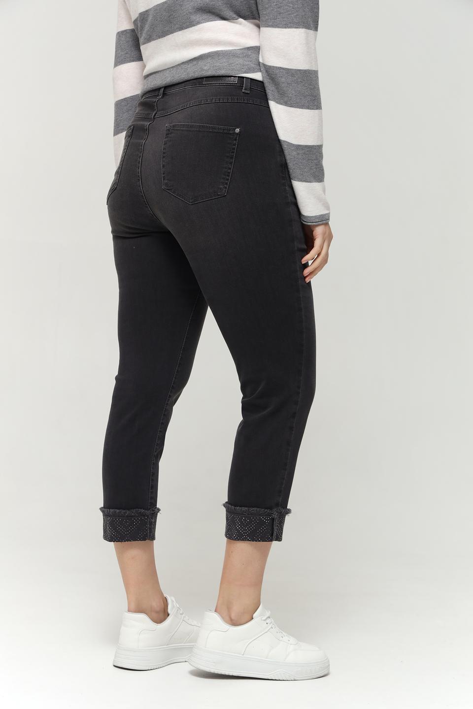 Джинсы Rabe collection серые укороченные