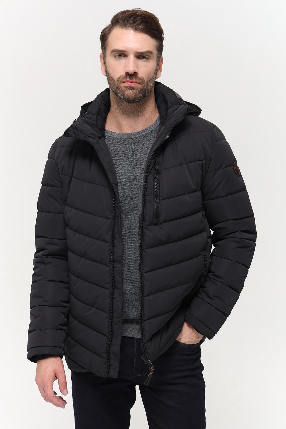 Куртка Casa Moda стеганая чёрная