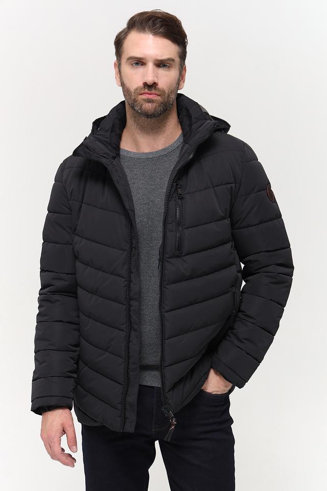 Куртка Casa Moda стеганая чёрная