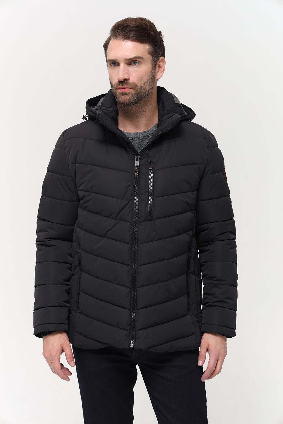 Куртка Casa Moda стеганая чёрная
