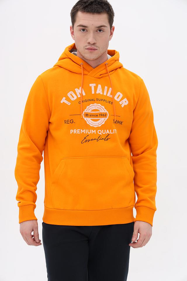 Худи Tom Tailor оранжевый