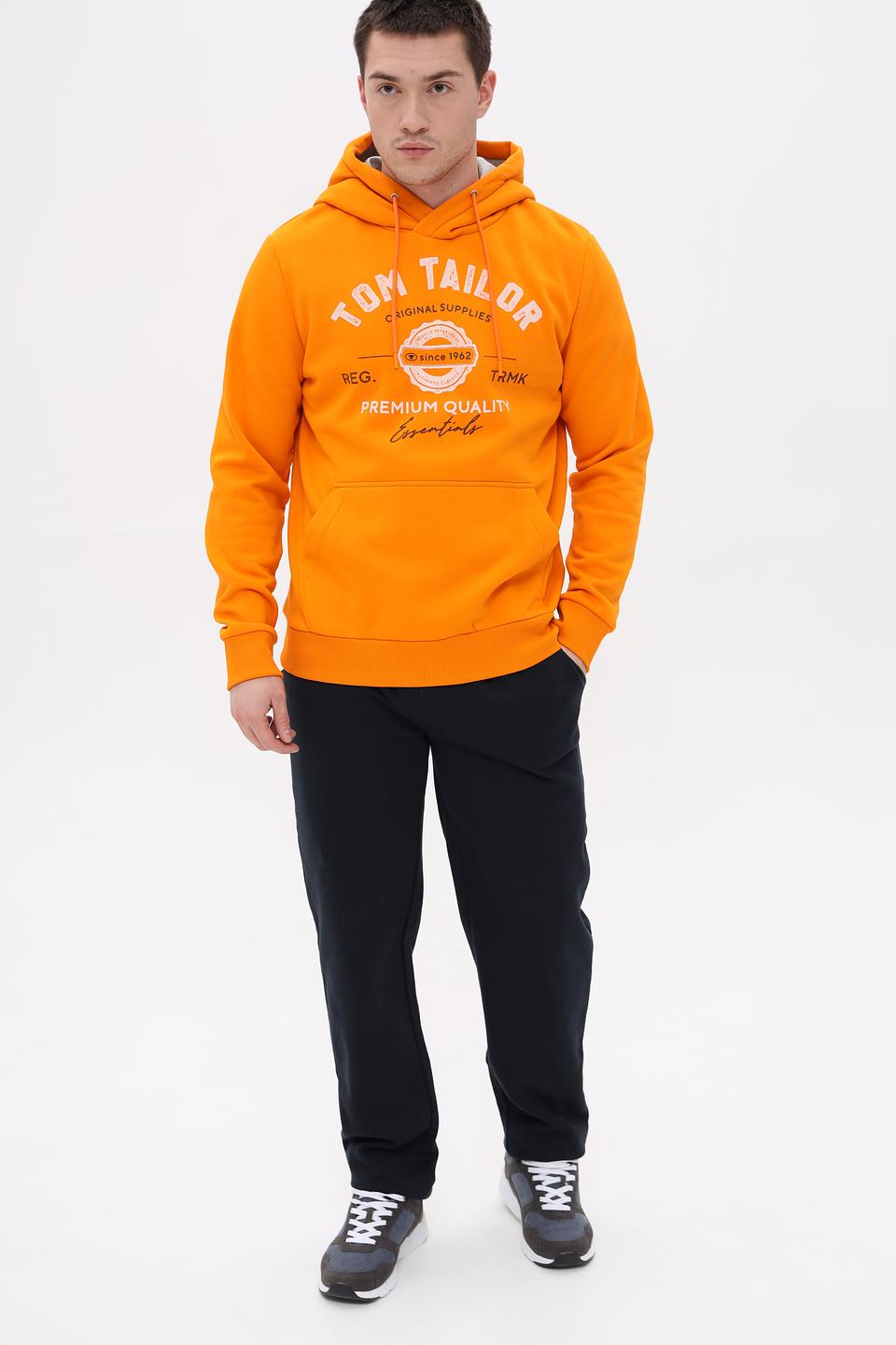 Худи Tom Tailor оранжевый