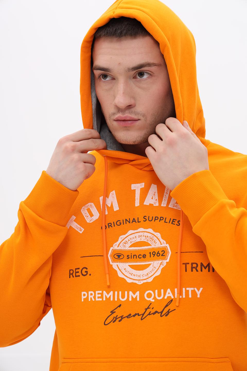Худи Tom Tailor оранжевый