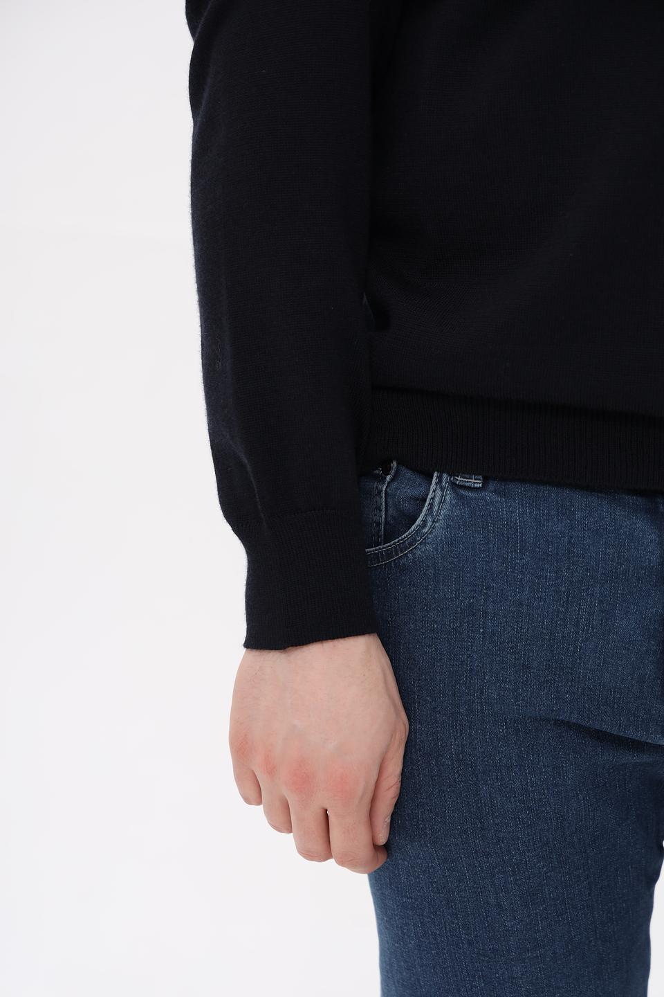 Джемпер Seidensticker с молнией чёрный