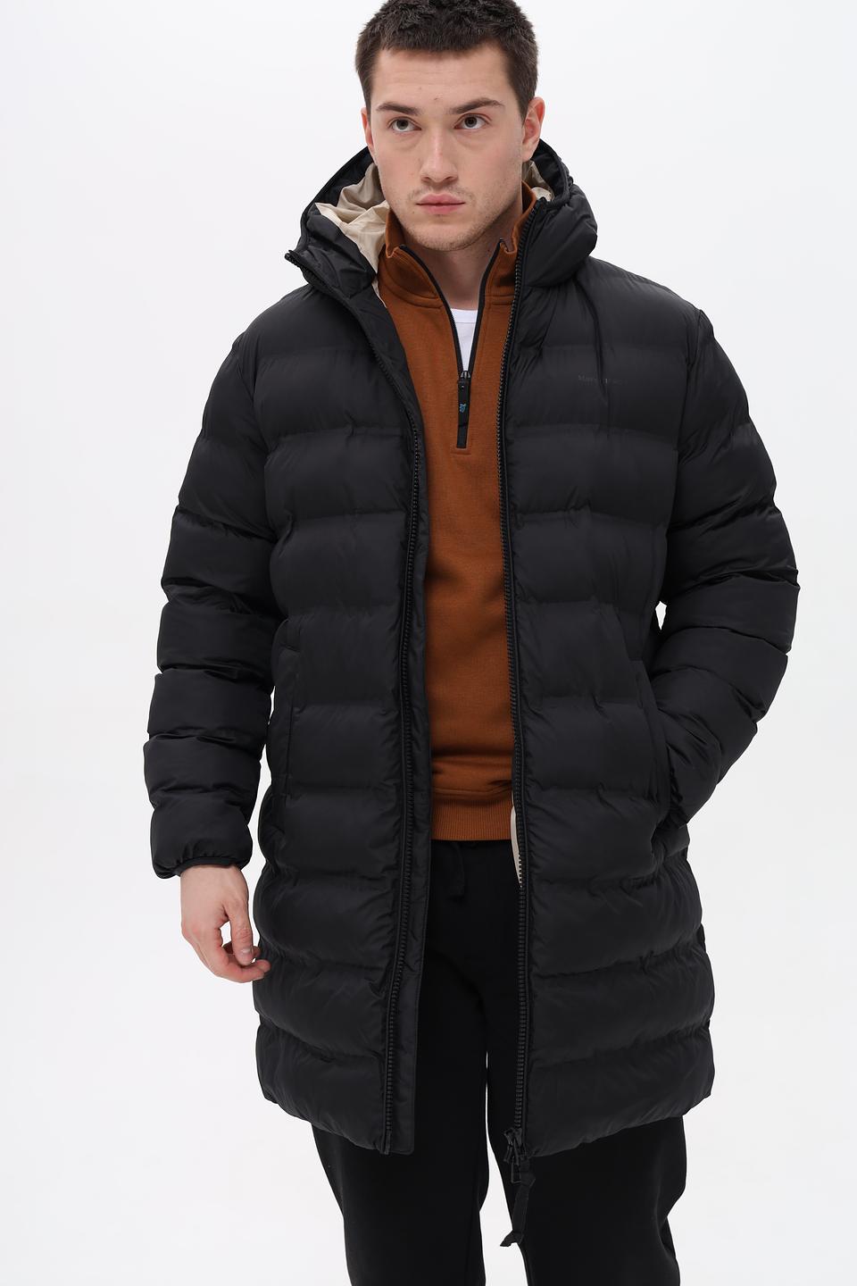 Пальто Marc O Polo DENIM чёрное стеганое