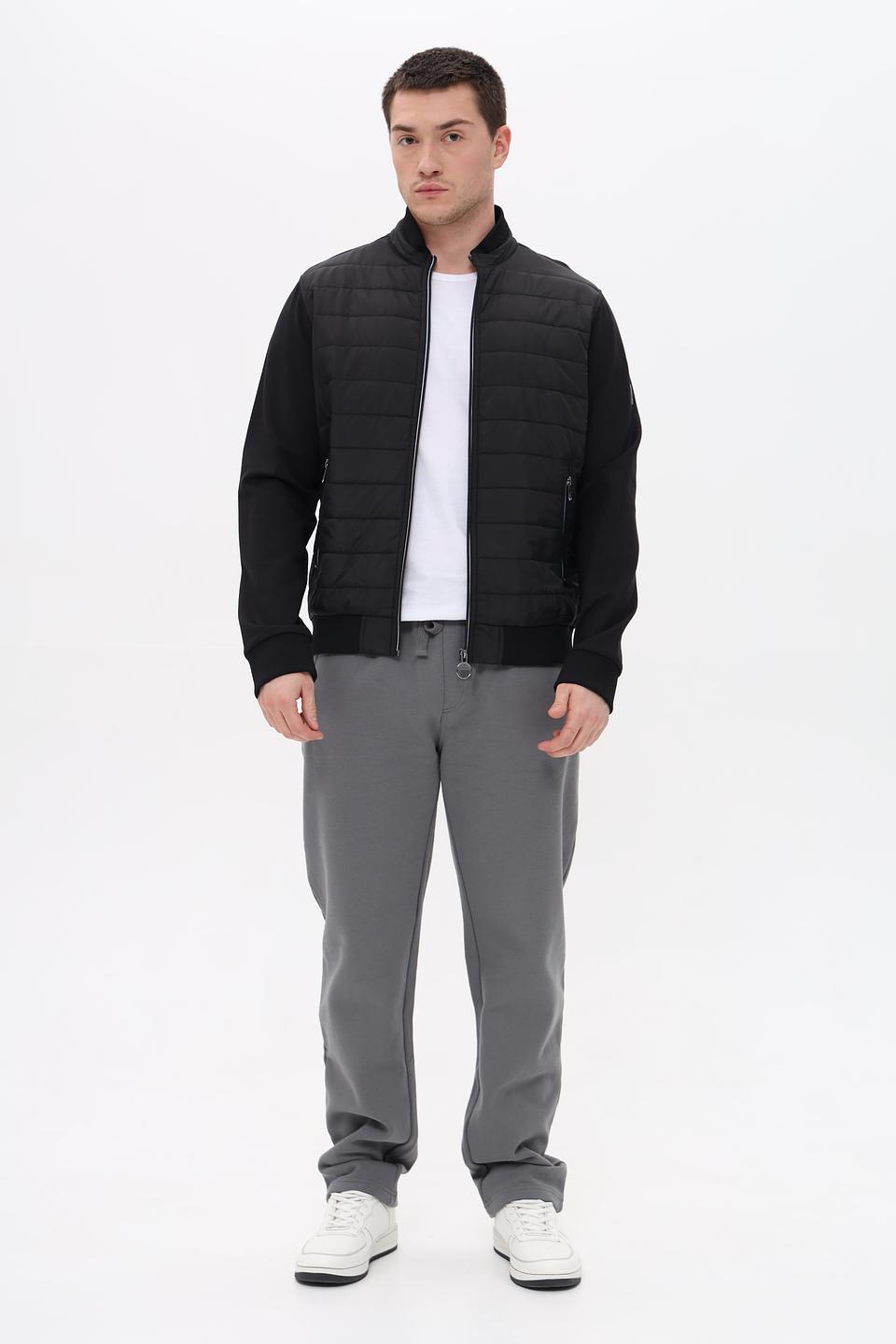 Кардиган New Canadian стеганый черный