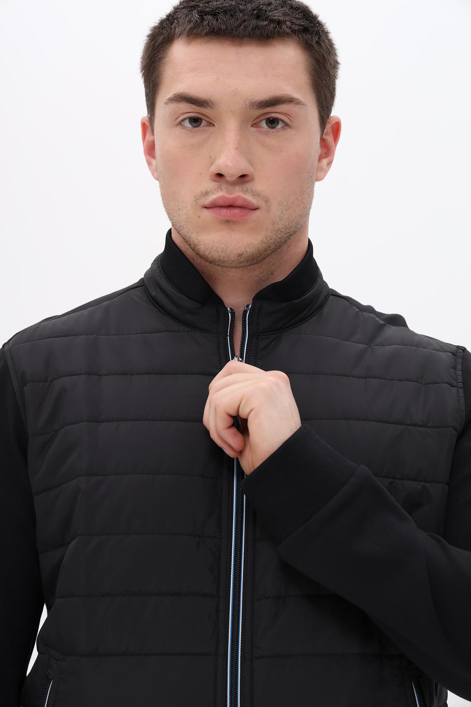 Кардиган New Canadian стеганый черный