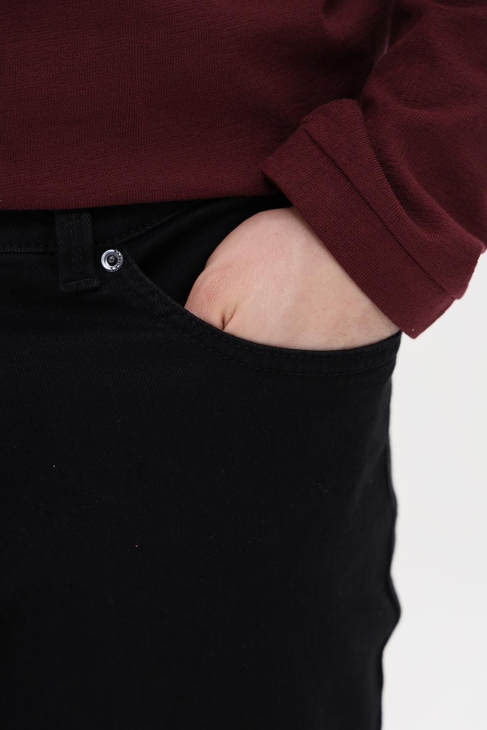 Джинсы Paddoks классические чёрные