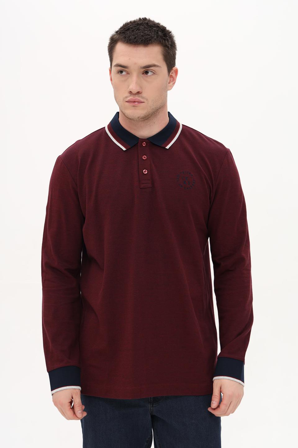 Поло Tom Tailor с длинным рукавом