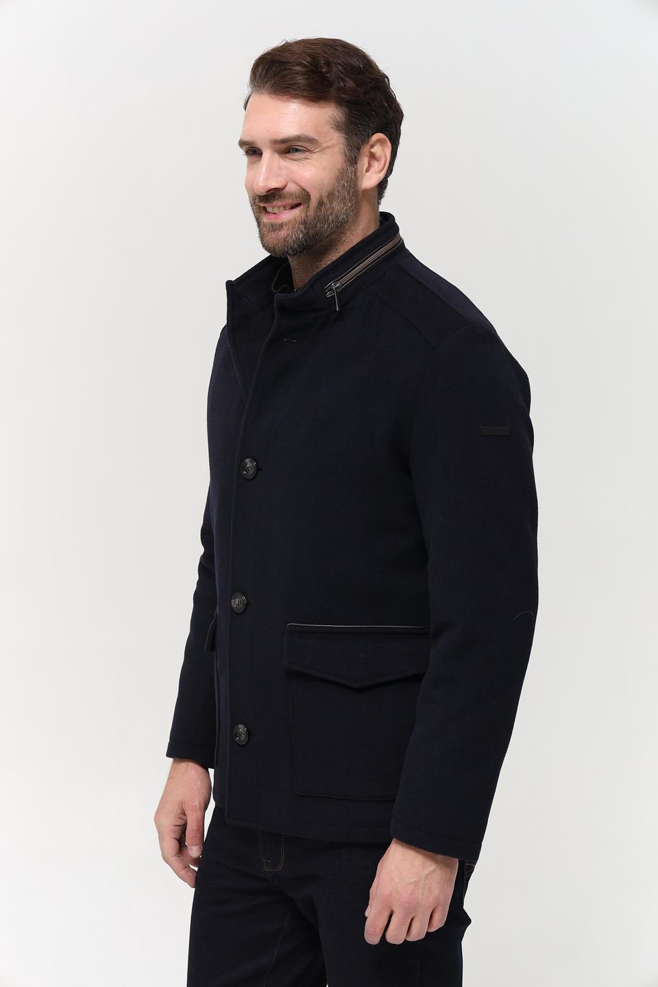 Куртка Bugatti шерсть чёрная