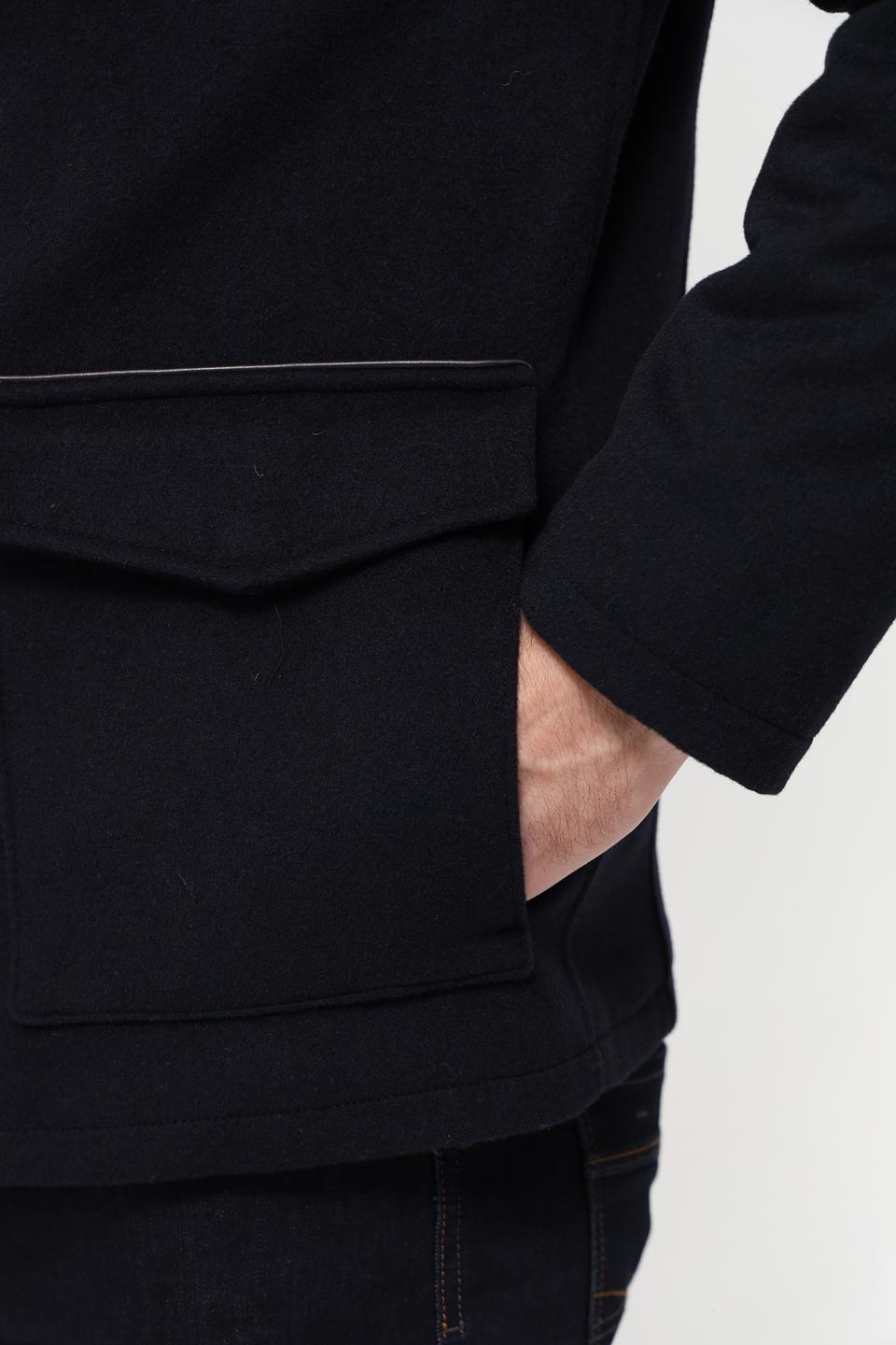 Куртка Bugatti шерсть чёрная