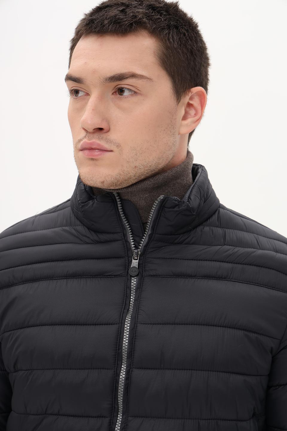 Куртка Granchio стеганая чёрная