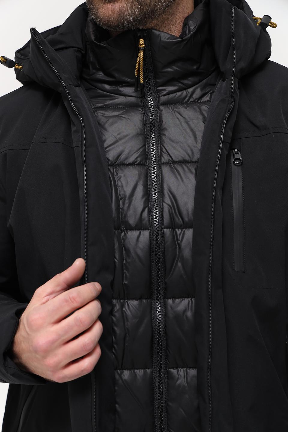 Куртка District мужская чёрная