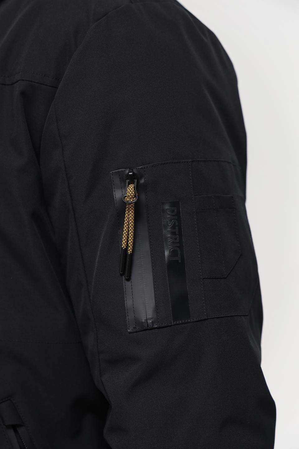 Куртка District мужская чёрная