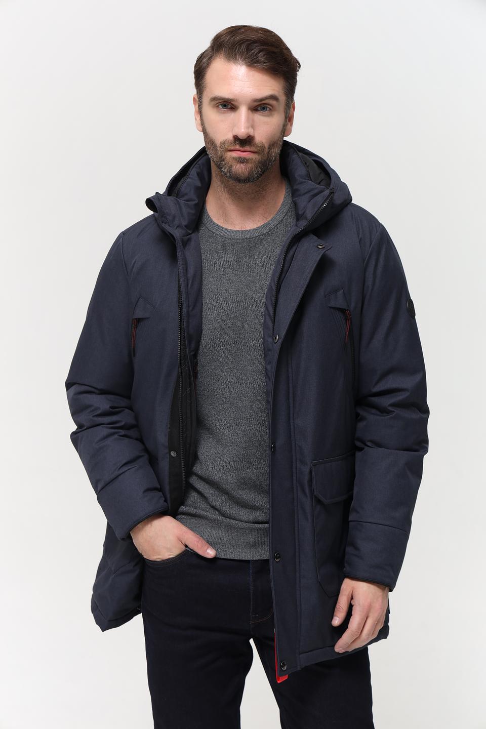 Куртка District мужская тёмно-синяя