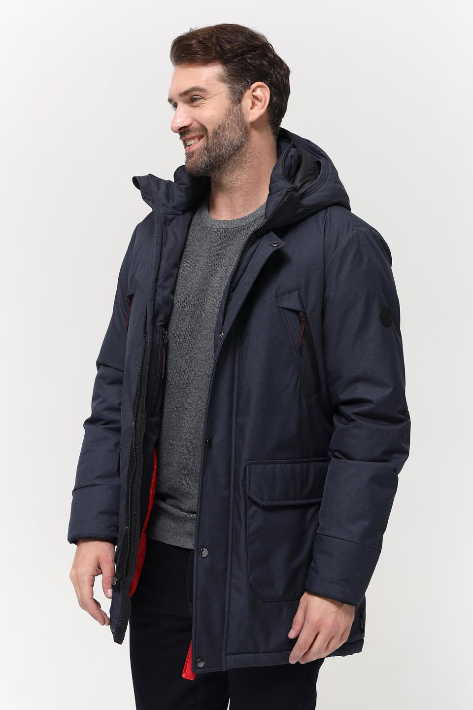 Куртка District мужская тёмно-синяя