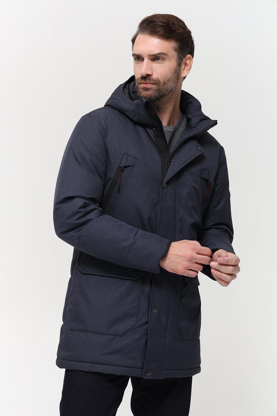 Куртка District мужская тёмно-синяя