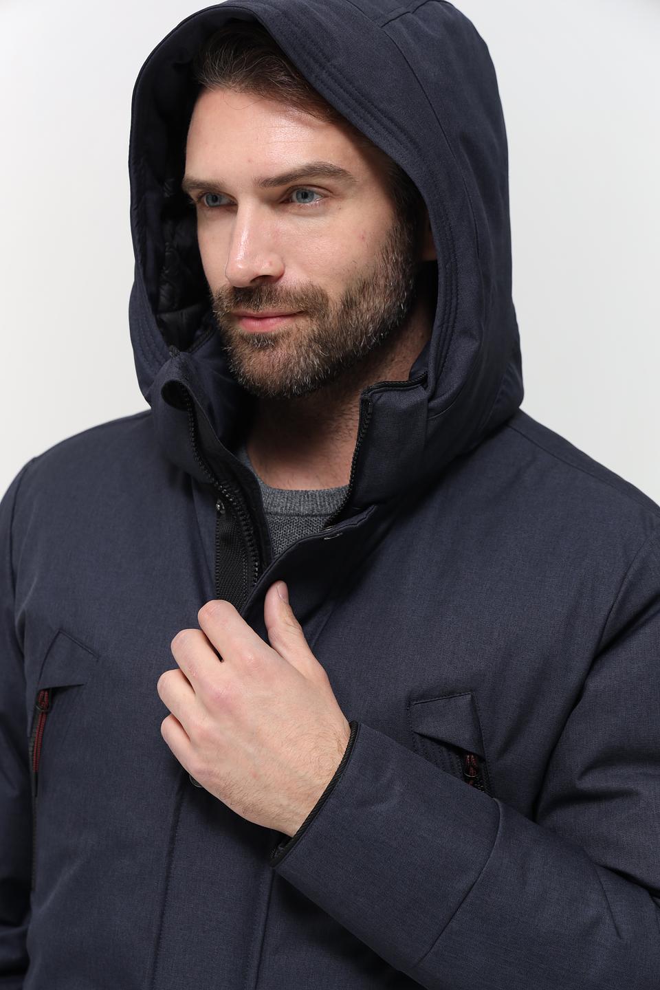 Куртка District мужская тёмно-синяя