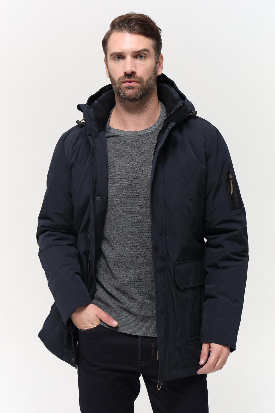 Куртка District мужская тёмно-синяя