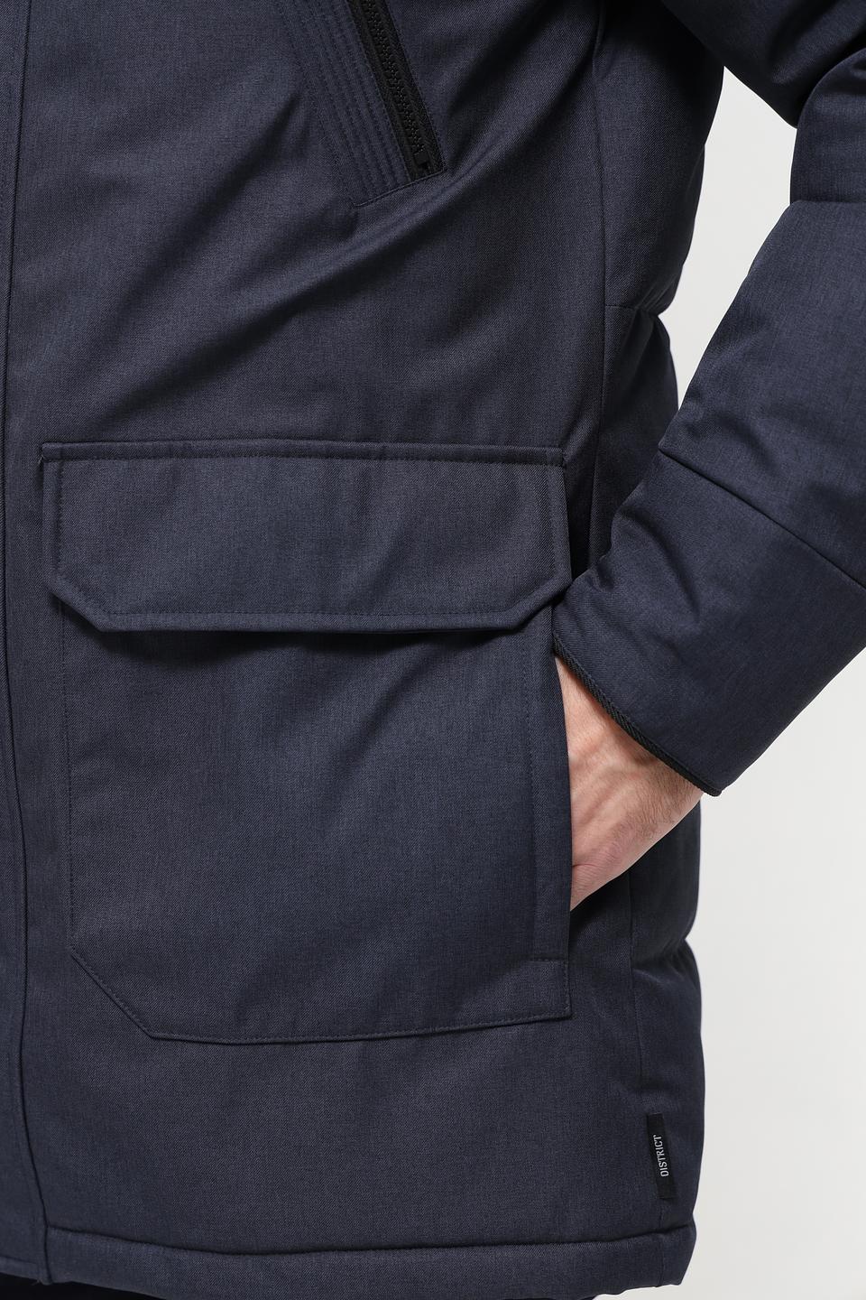 Куртка District мужская тёмно-синяя