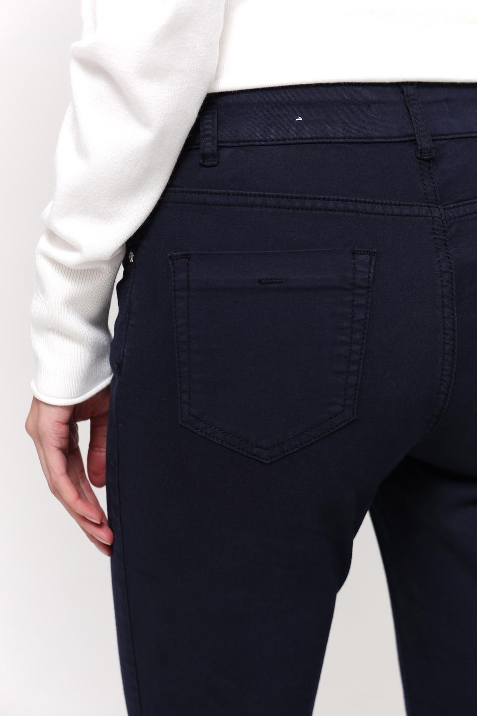 Джинсы слим Oui тёмно-синие