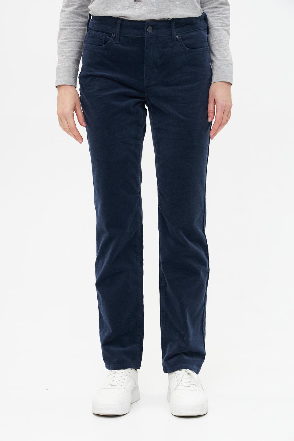 Брюки вельветовые NYDJ синие