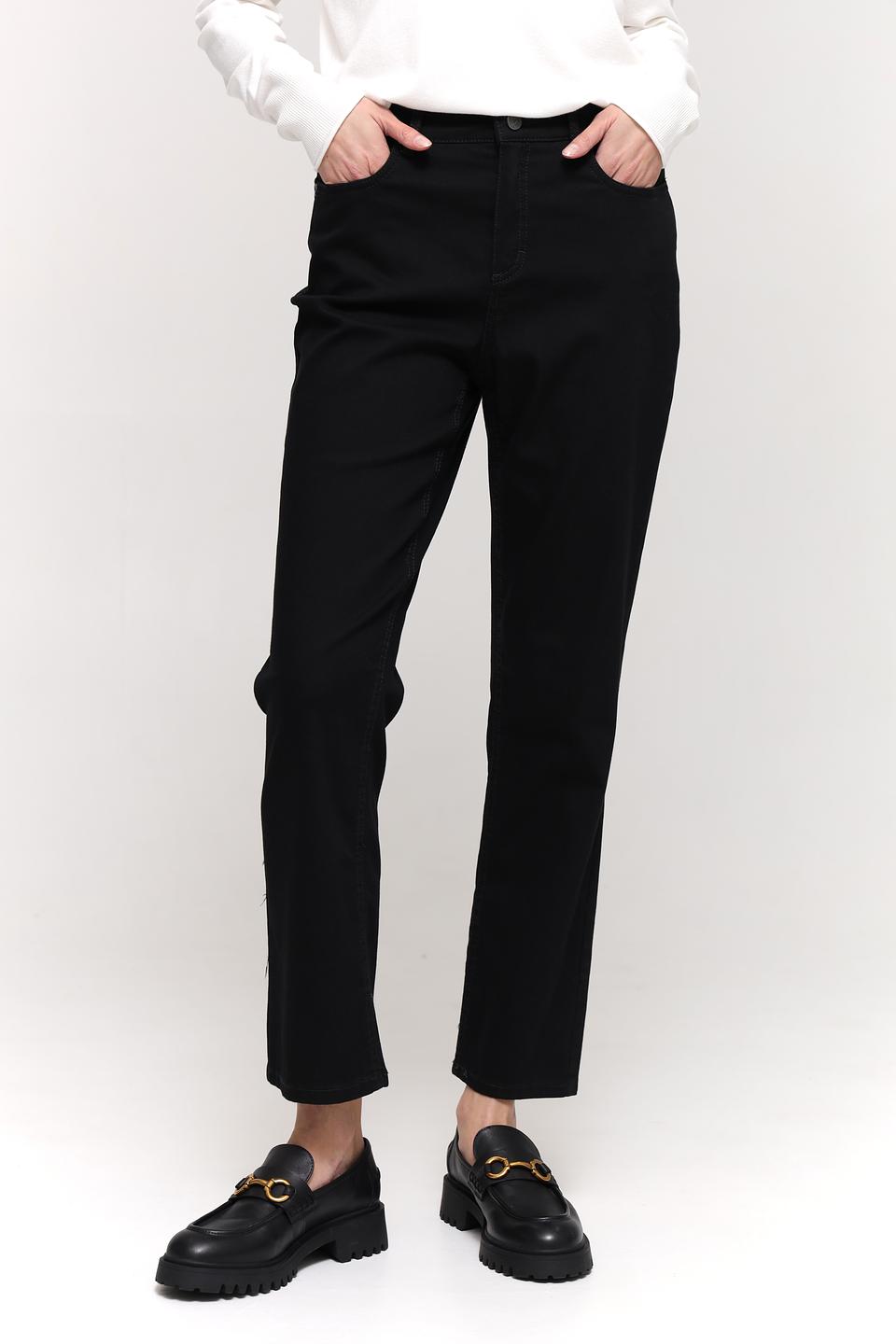 Джинсы Anna Montana прямые чёрные