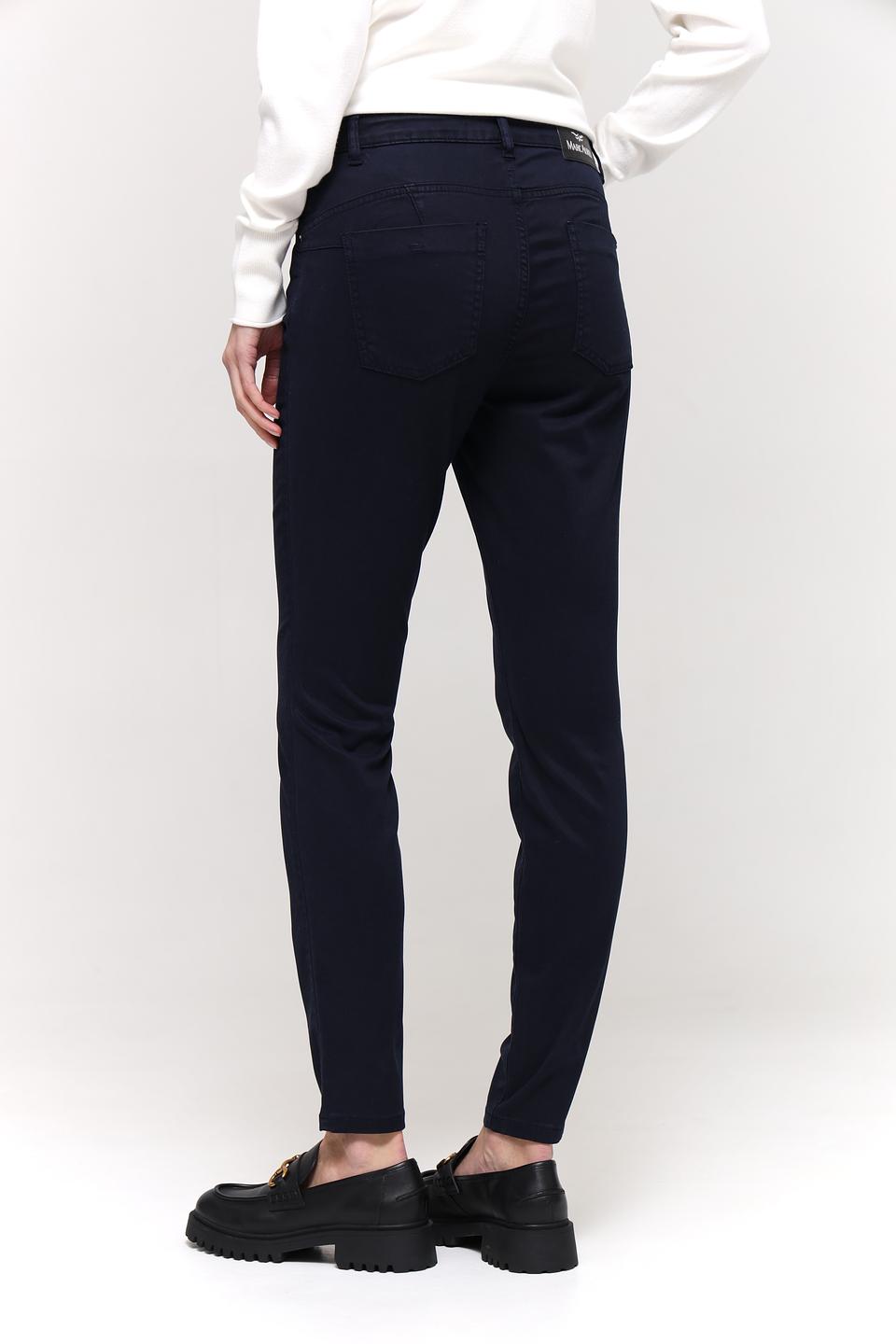 Брюки скинни Marc Aurel тёмно-синие