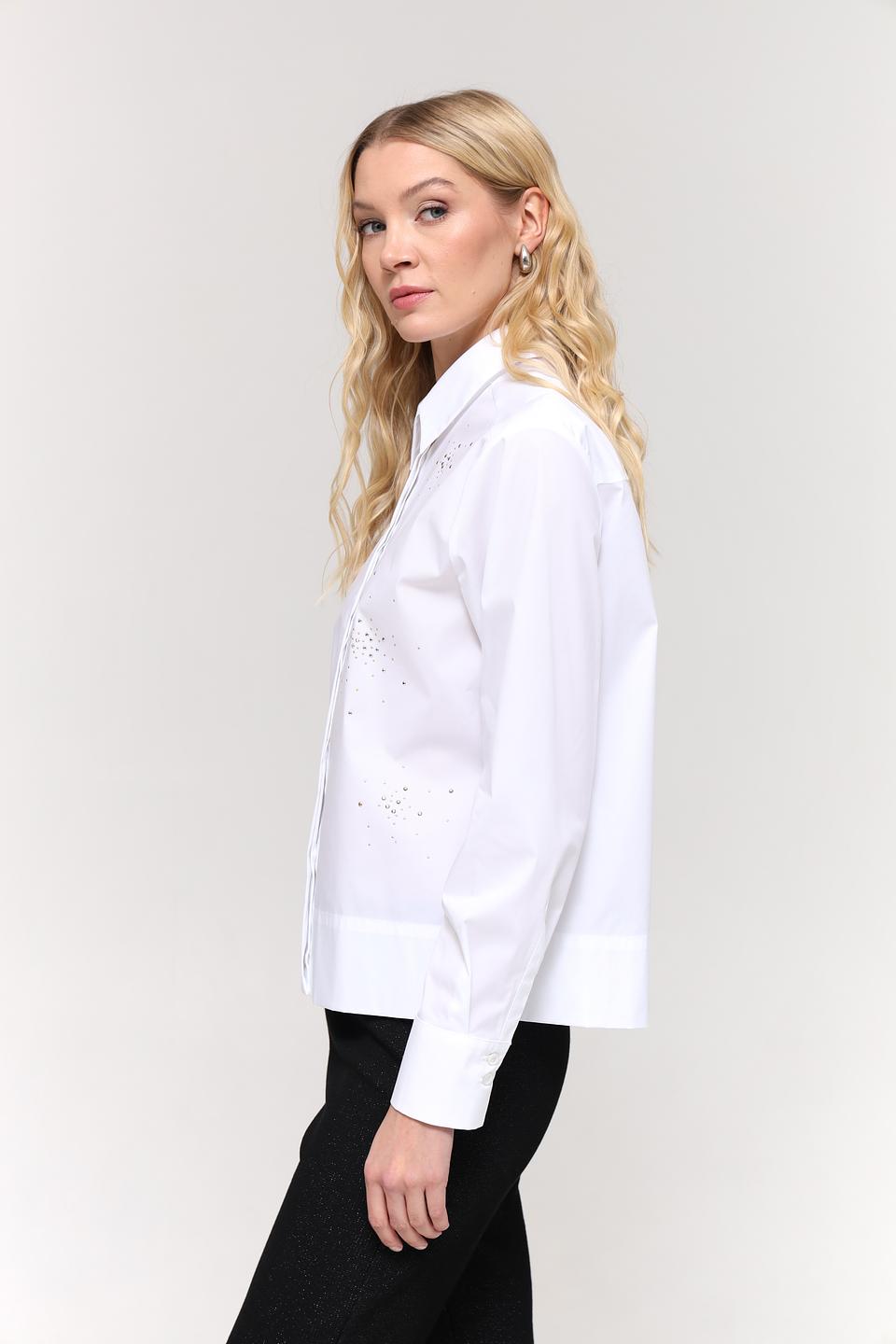 Рубашка Bianca с декором
