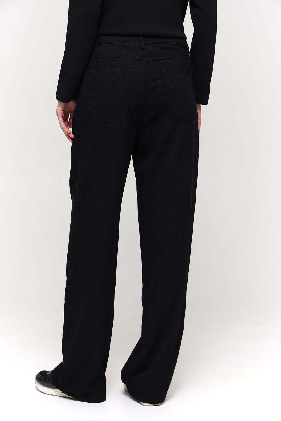 Брюки палаццо Taifun чёрные