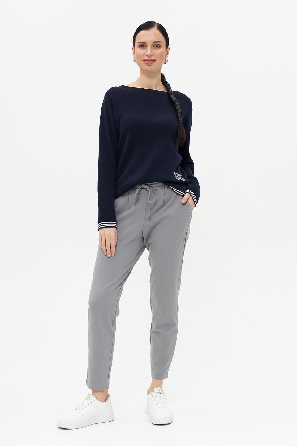 Пуловер Oui с полоской