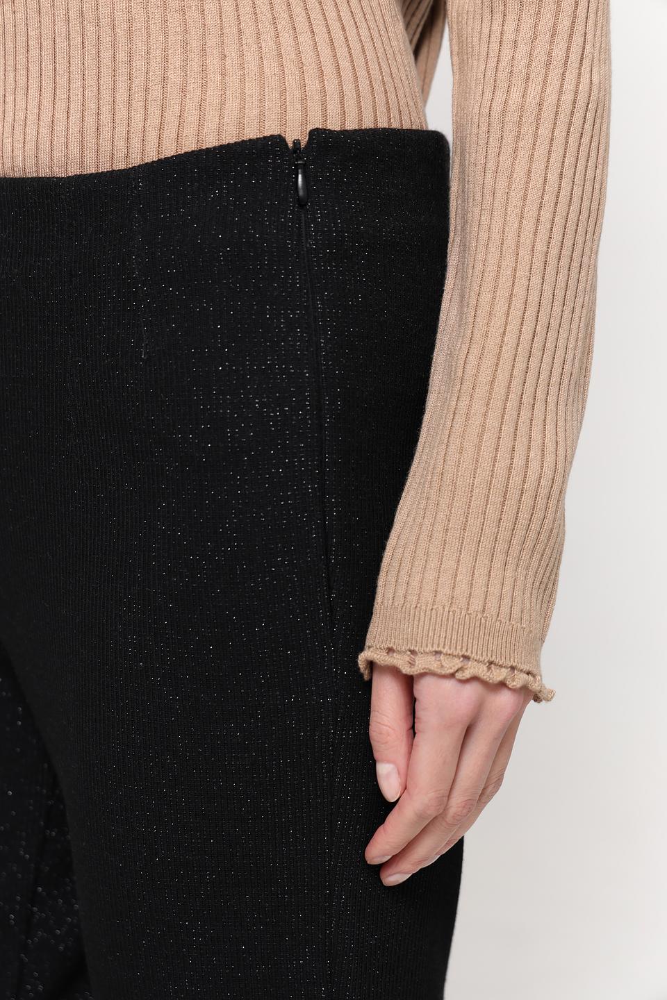 Брюки Gerry Weber чёрные с люрексом