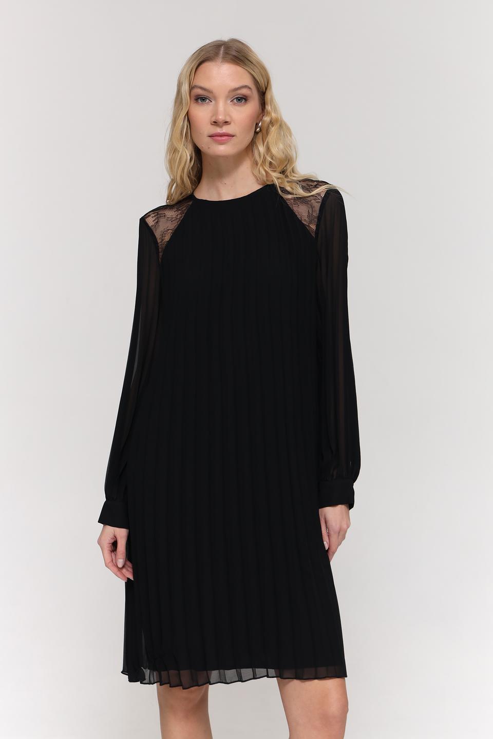 Платье Gerry Weber чёрное с кружевом