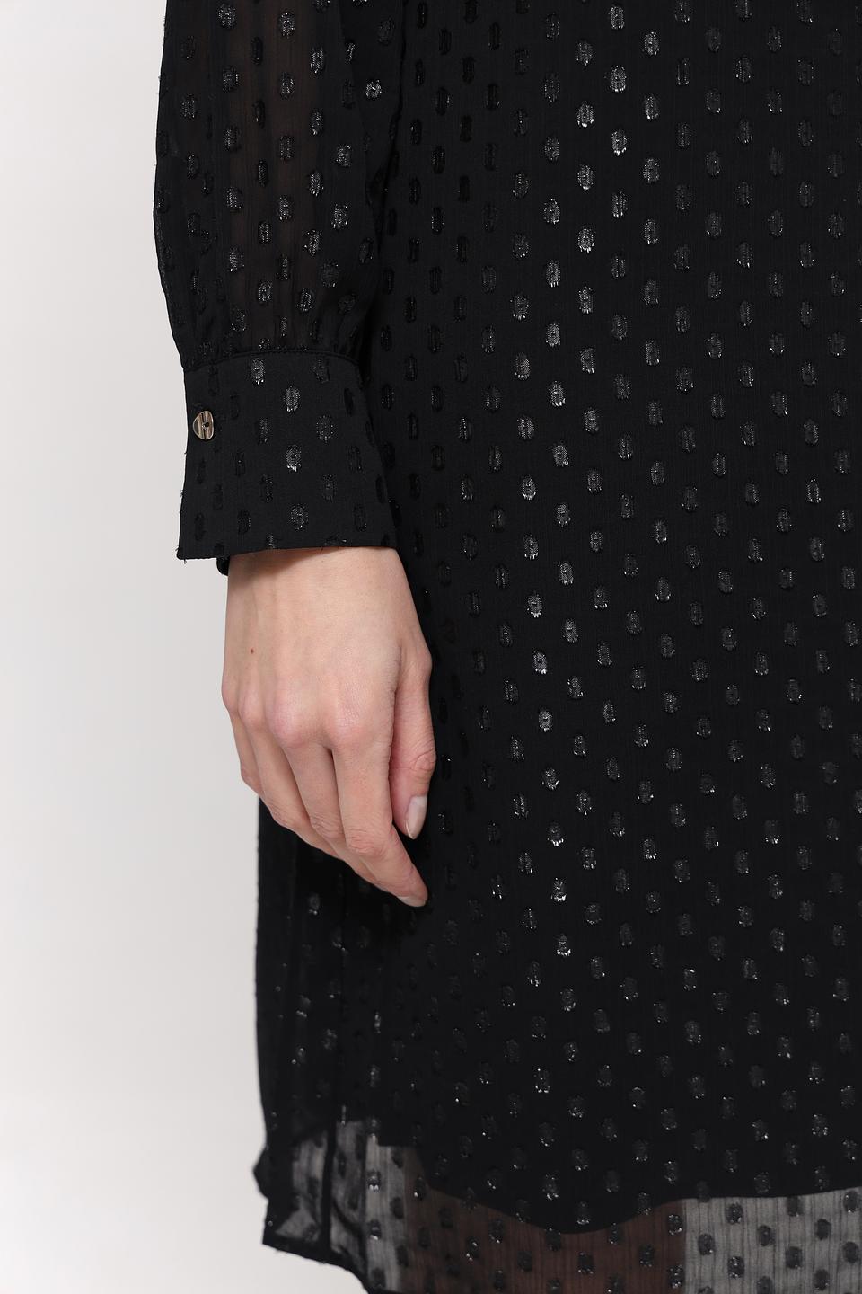 Платье Taifun с вырезом чёрное