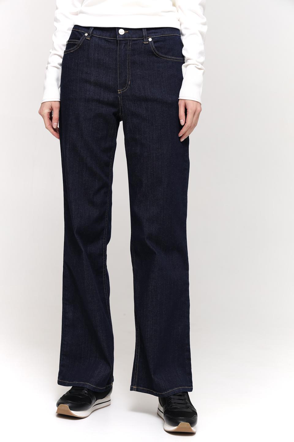 Джинсы Gerry Weber клеш тёмно-синие