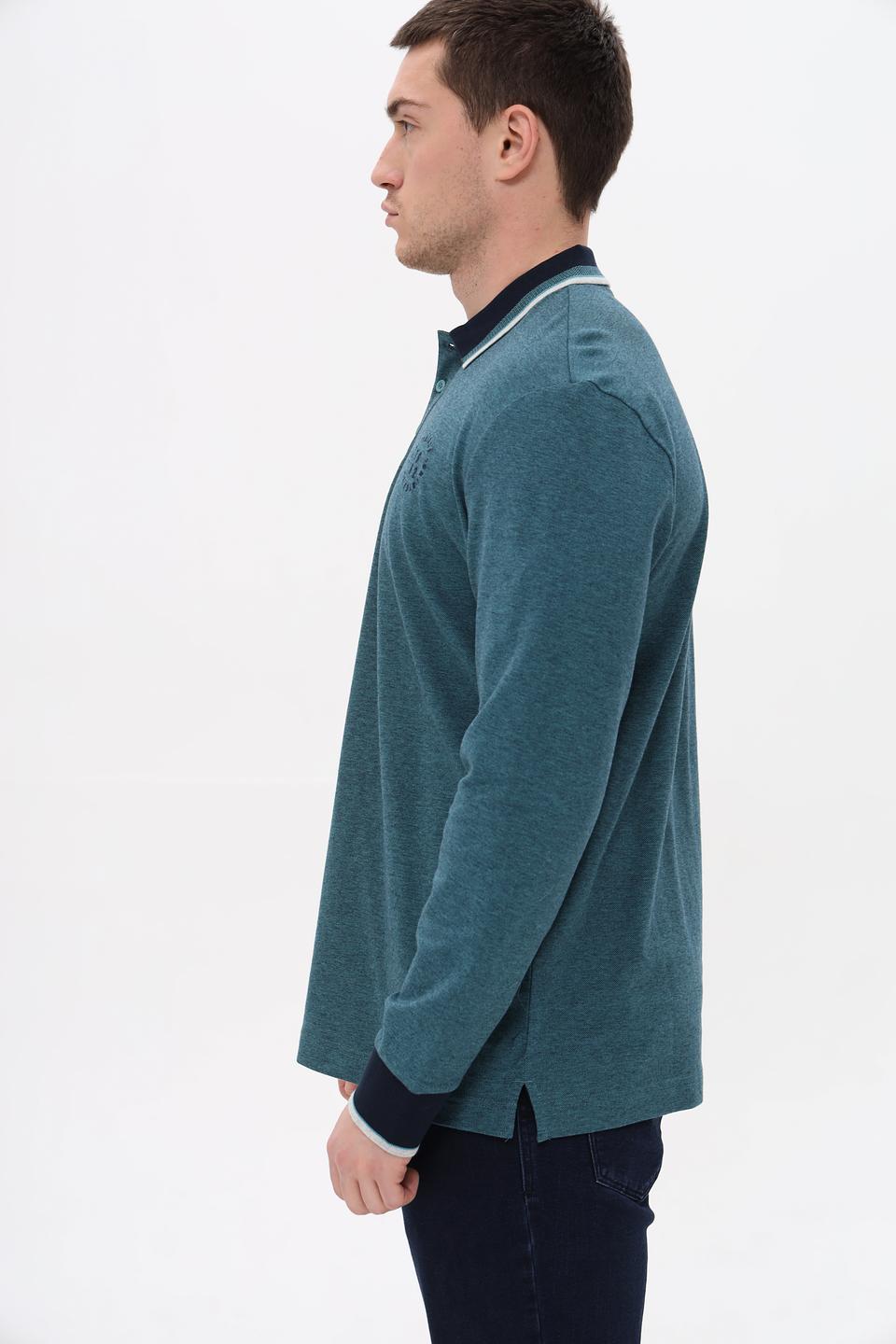 Поло Tom Tailor мужское бирюзовое