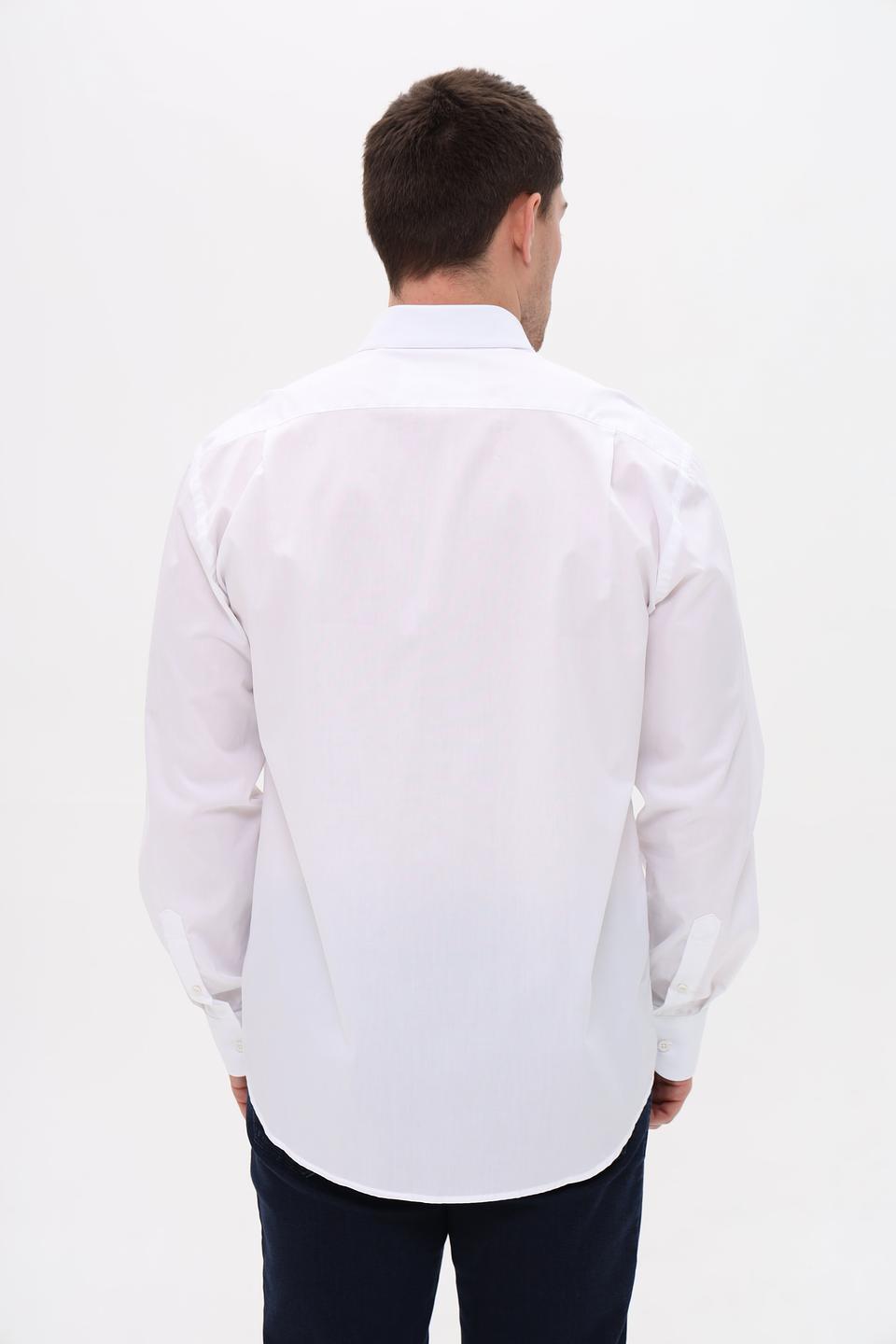 Рубашка Sea Barrier белая приталенная