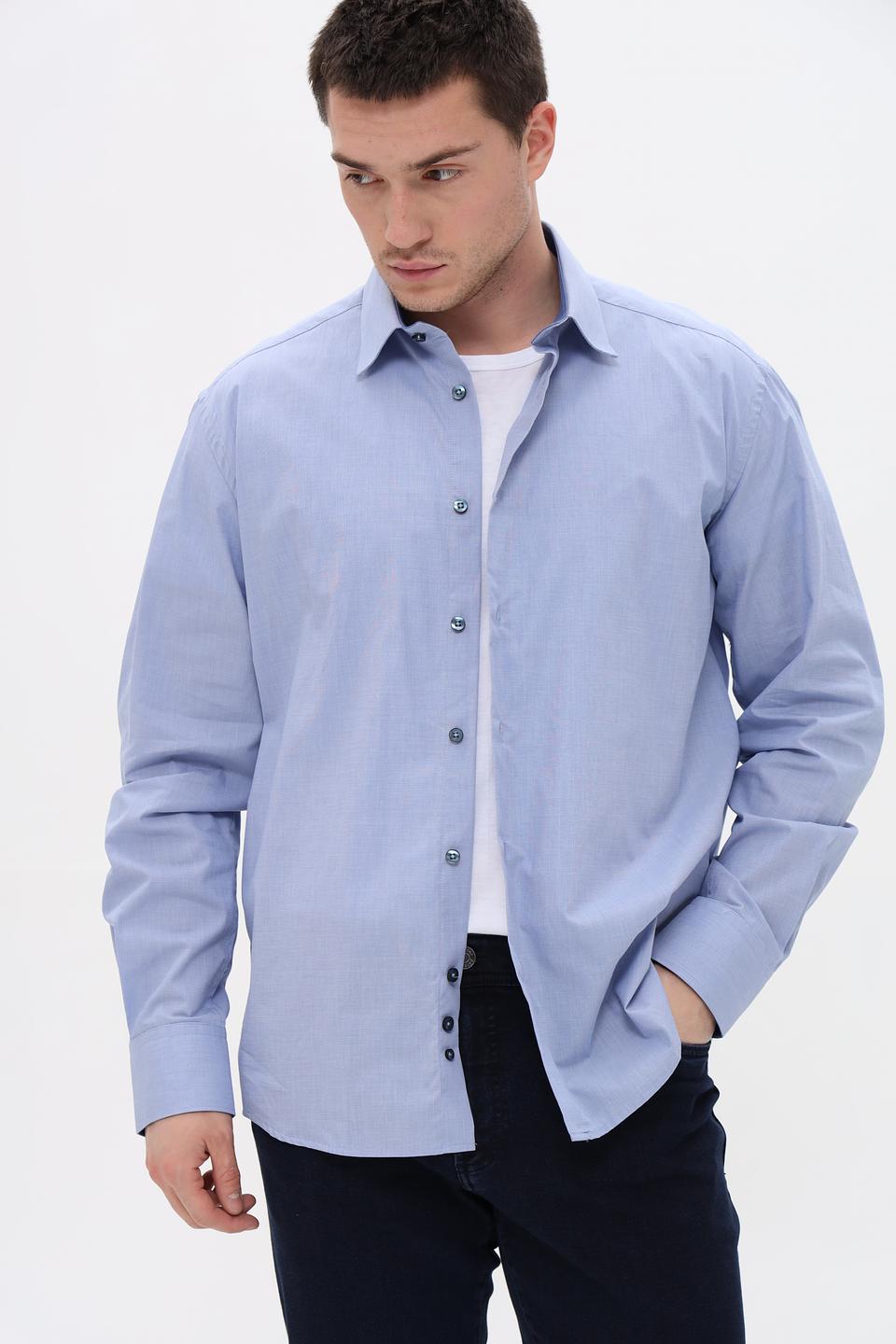 Рубашка Sea Barrier голубая