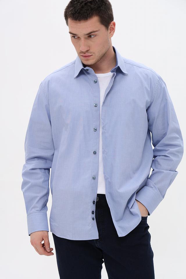 Рубашка Sea Barrier голубая