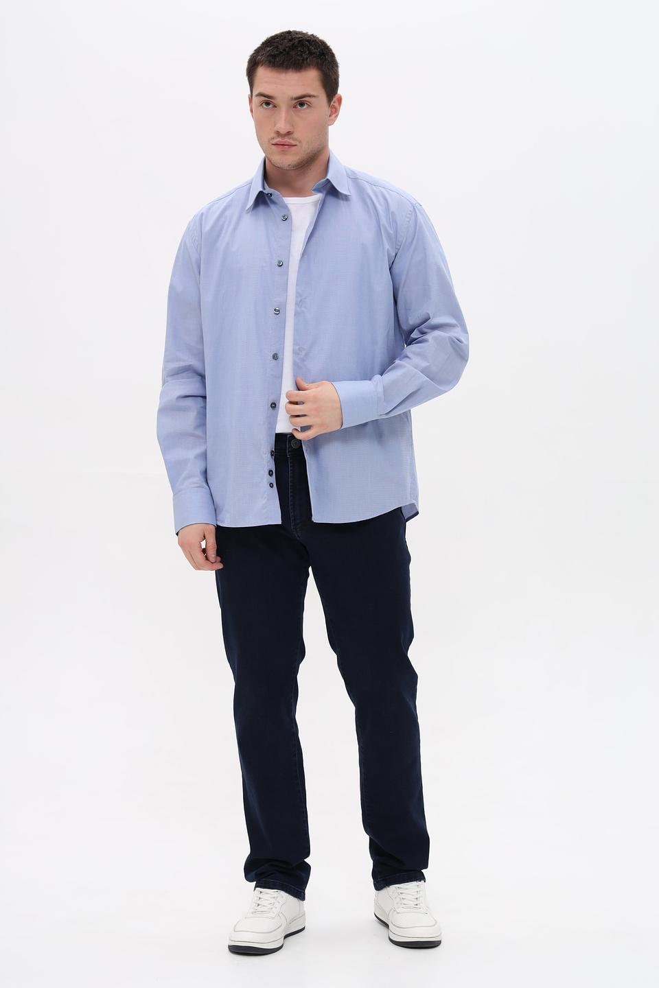 Рубашка Sea Barrier голубая