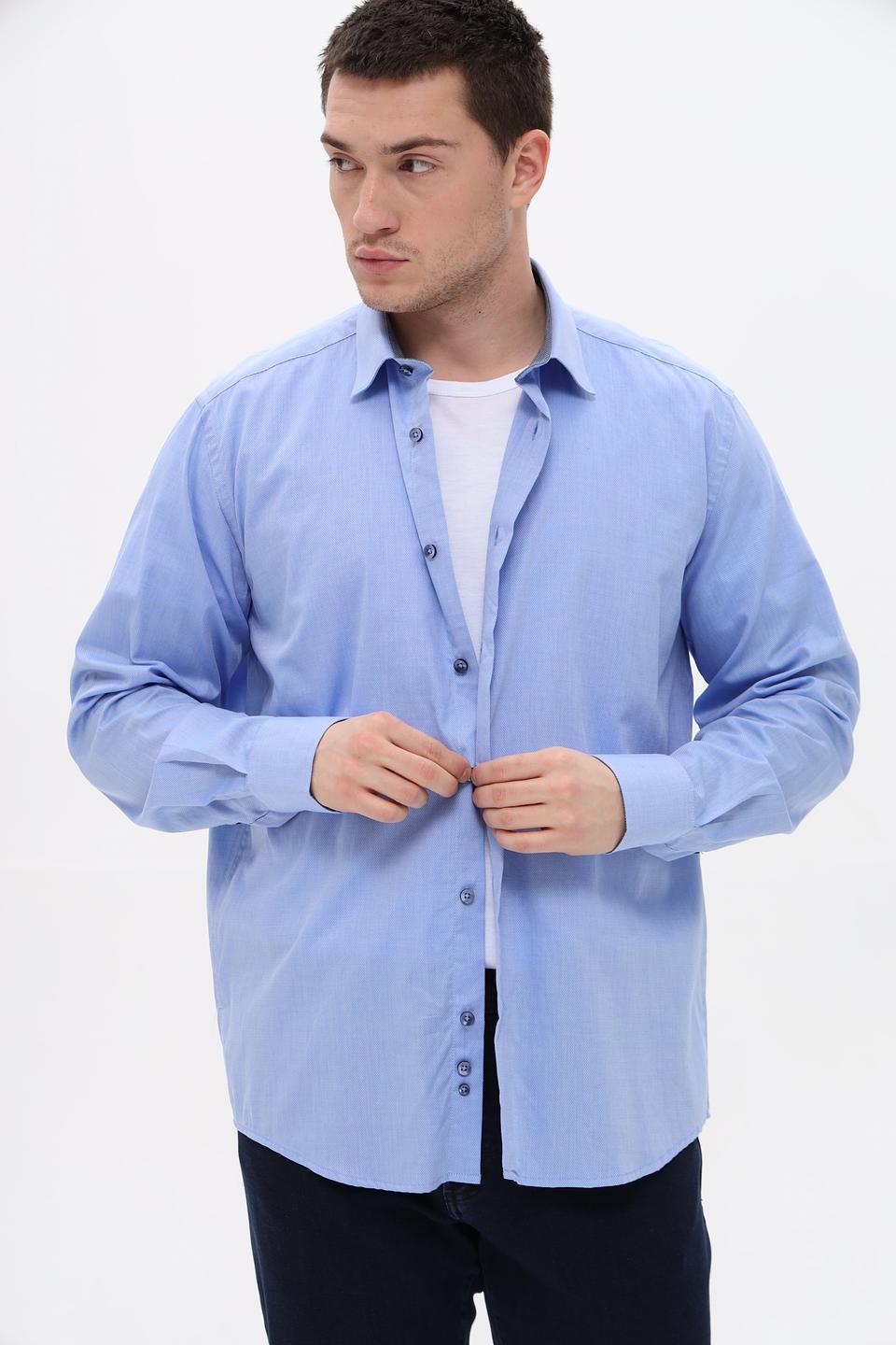 Рубашка Sea Barrier голубая