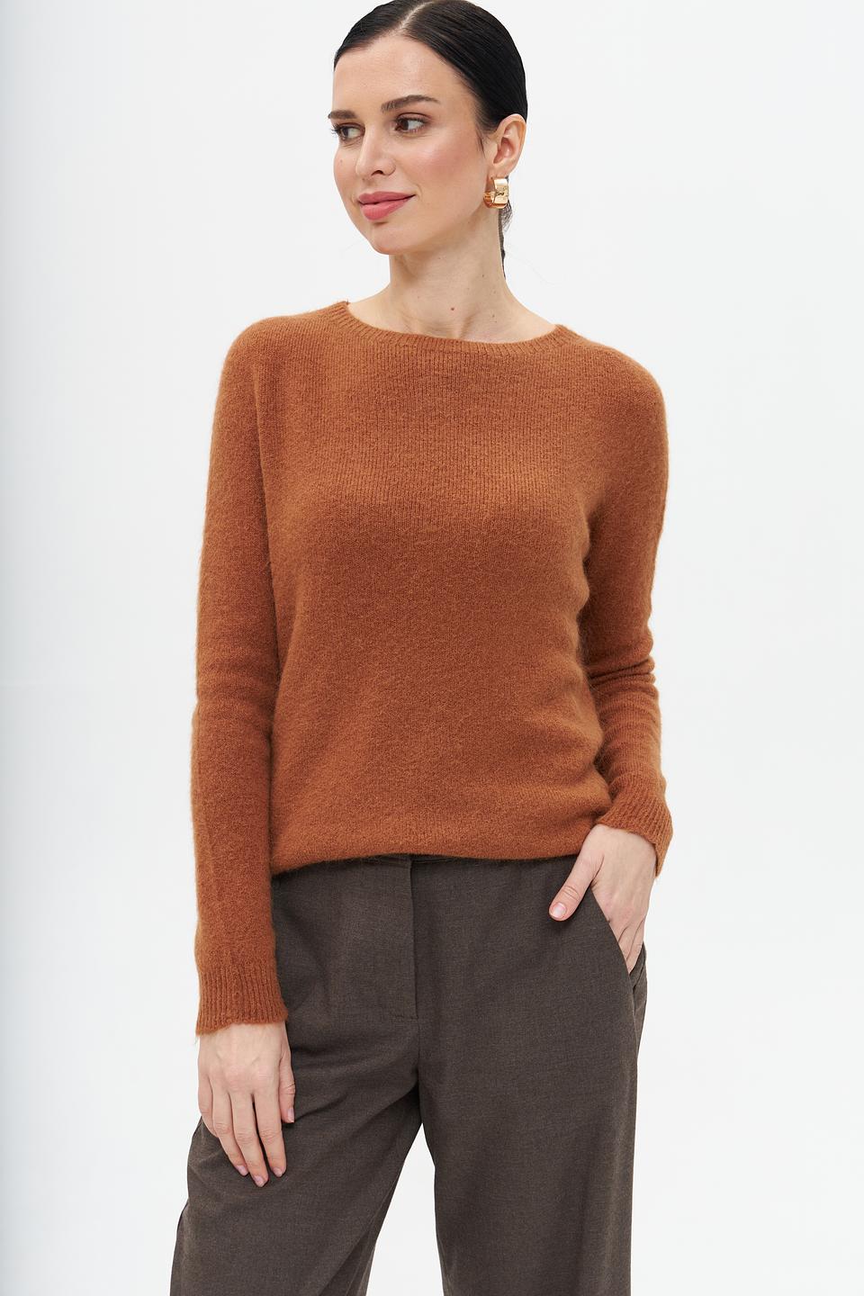 Пуловер Rich and Royal рыжий
