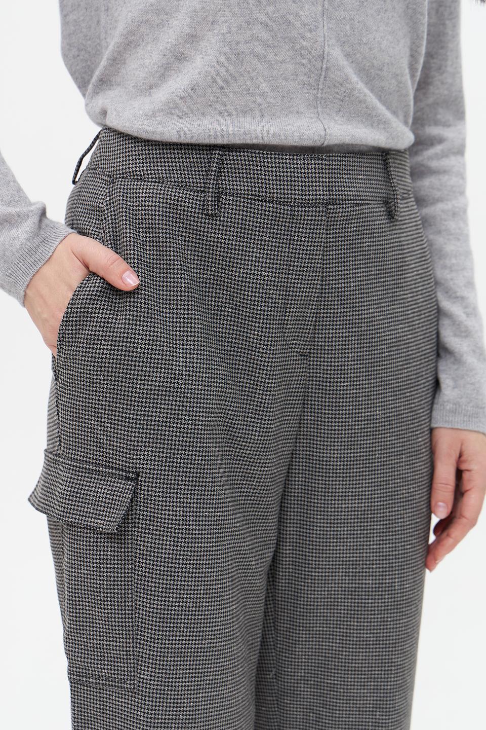 Брюки клёш Gardeur в клетку